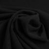 Scuba crêpe uni noir