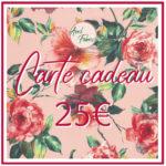 Carte Cadeau 25€ AVRIL FABRICS