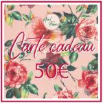 Carte Cadeau 50€ AVRIL FABRICS