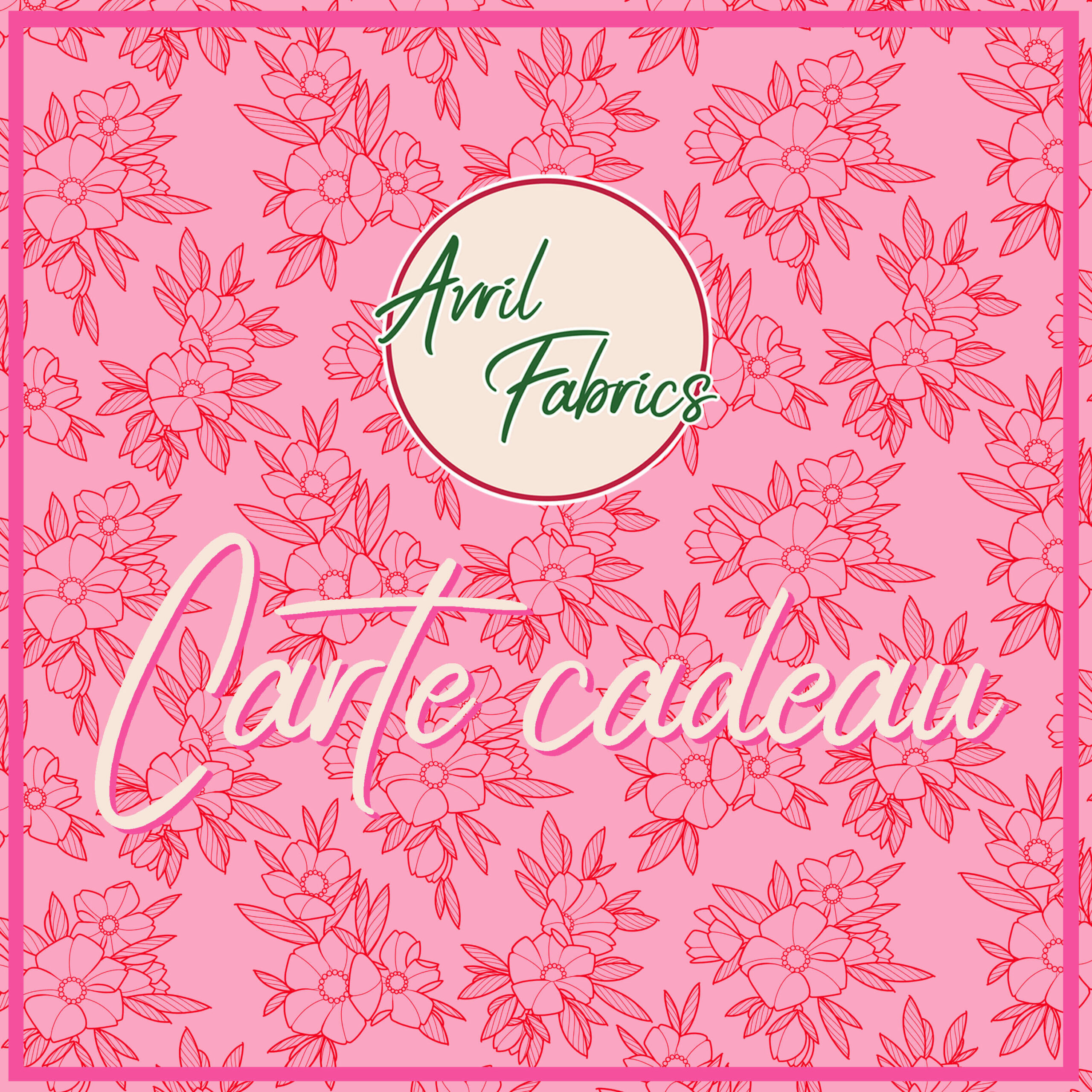 carte cadeau couture