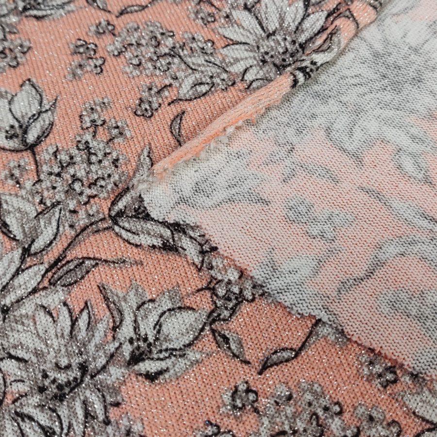 Maille ALICIA rose - Avril Fabrics