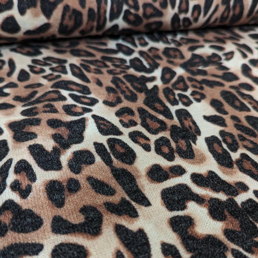 tissu leopard jersey