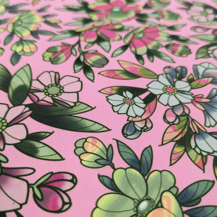 tissu avril fabrics rose