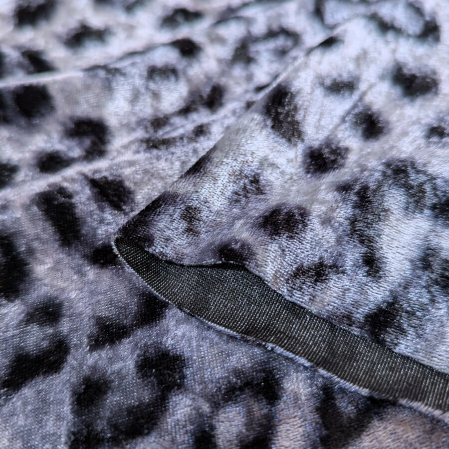 jersey velours leopard