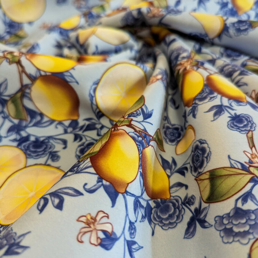 tissu citron