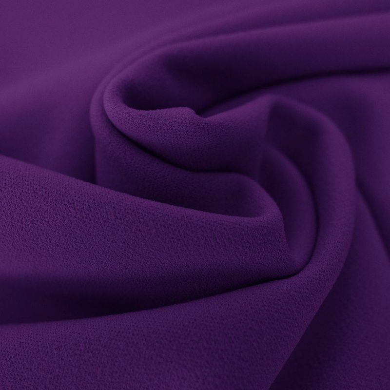 scuba crêpe uni violet