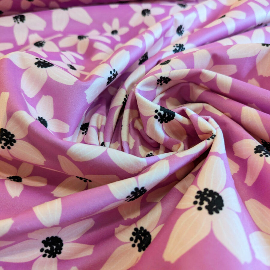 velours fleurs