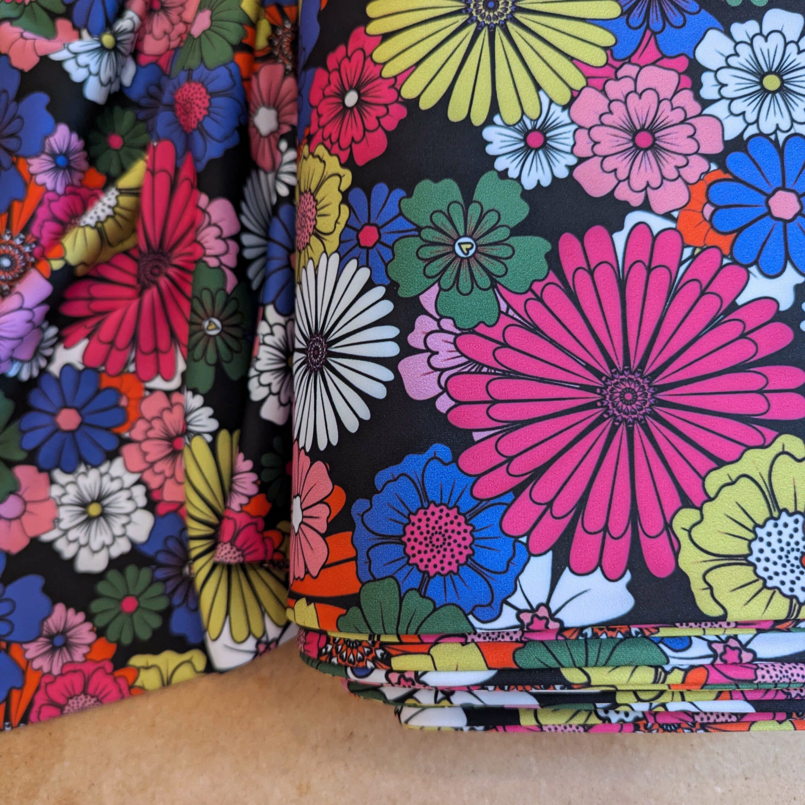 Tissu lycra BONNIE blackpink