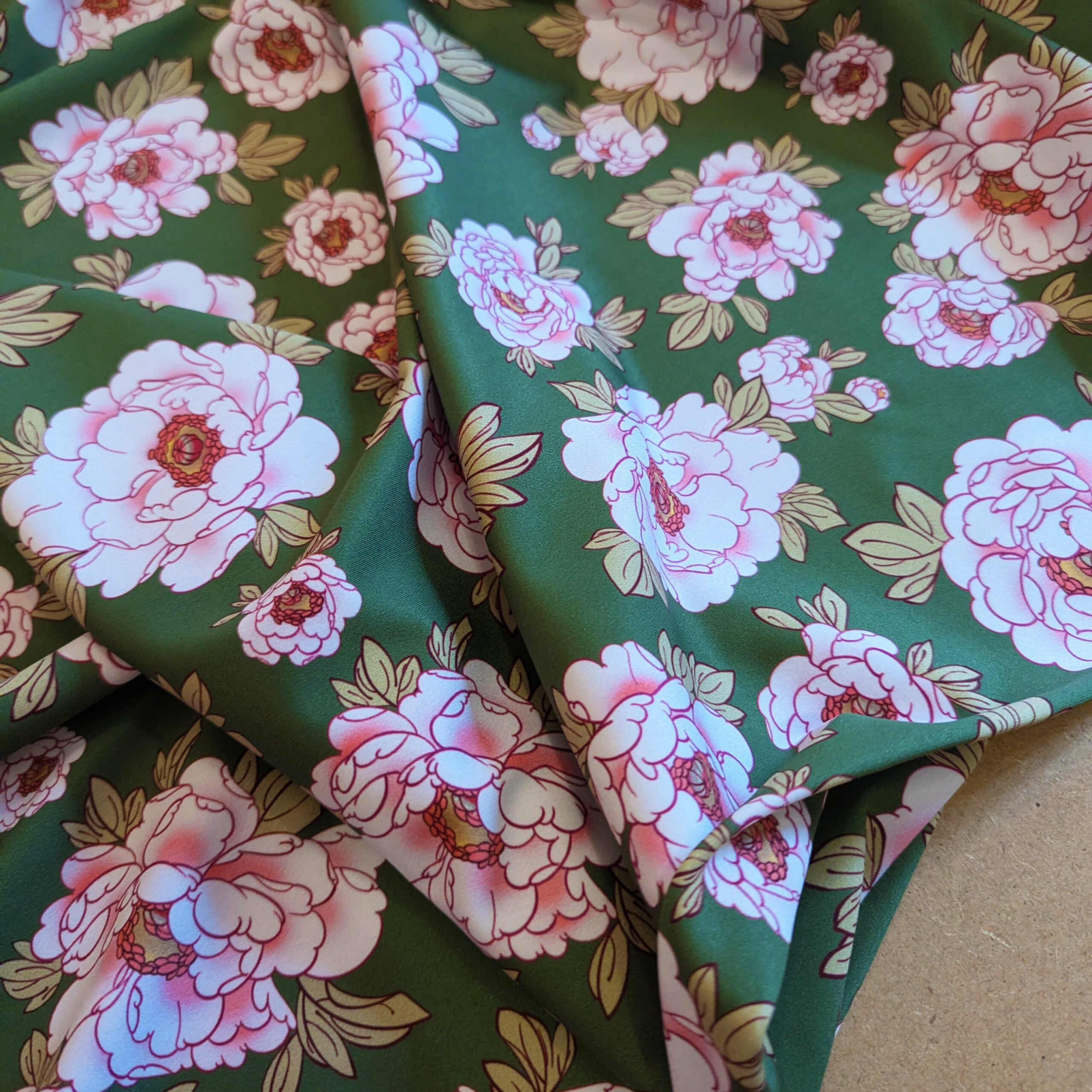 Tissu lycra TOMI green