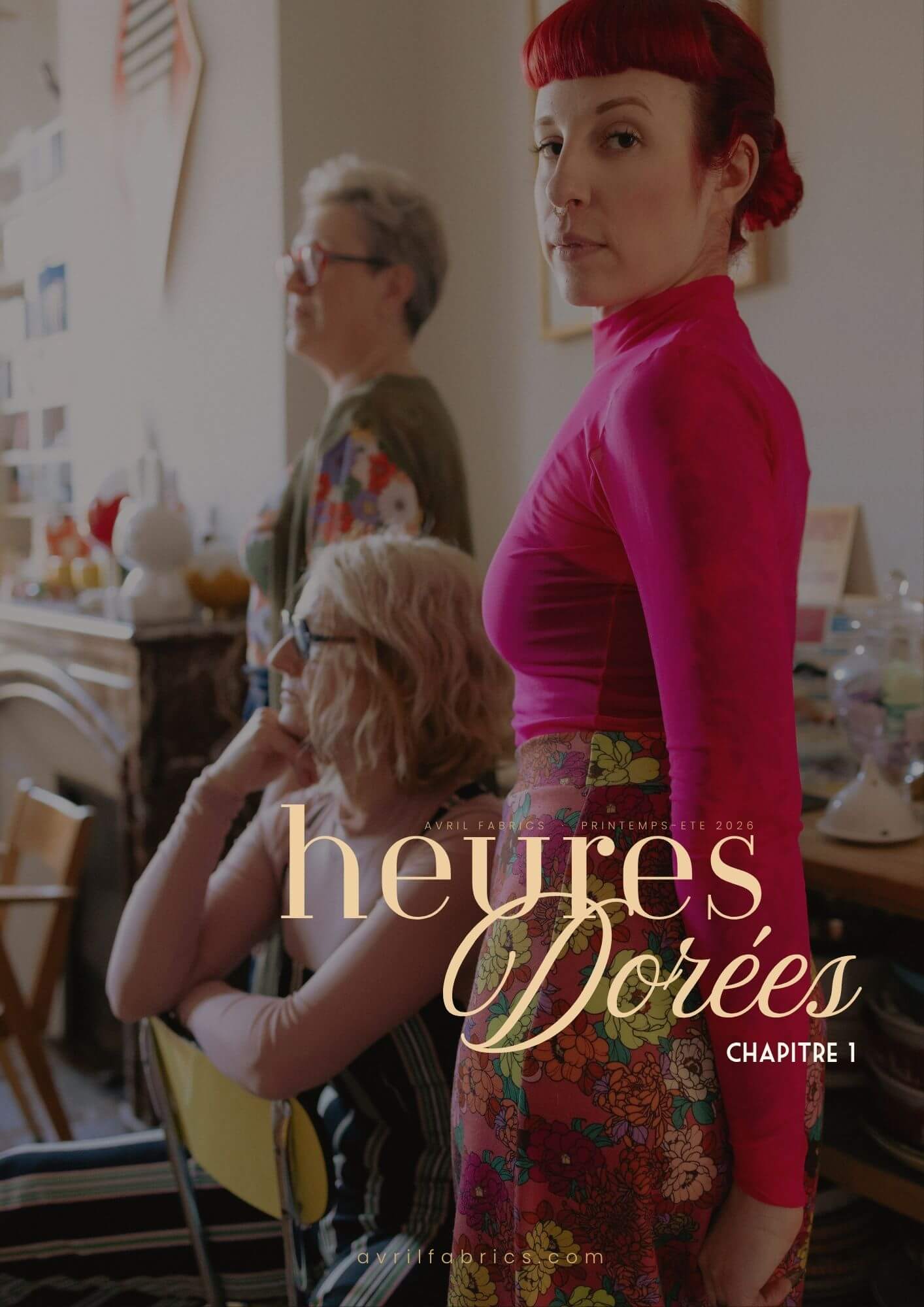 Avril Fabrics heures dorées